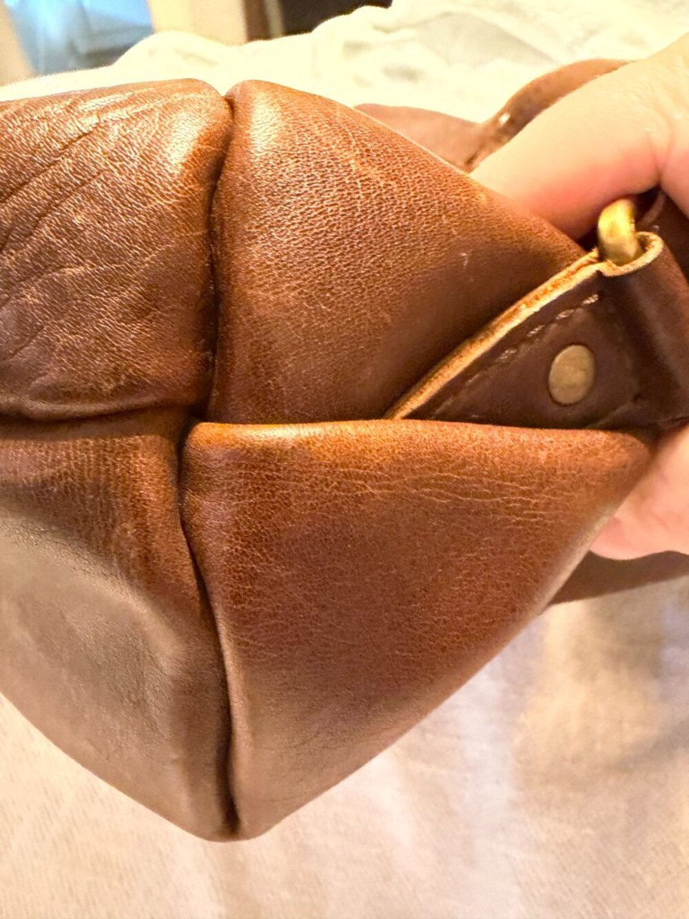Portland Leather Goods Large Tote Backpack - Picture 6 of 9